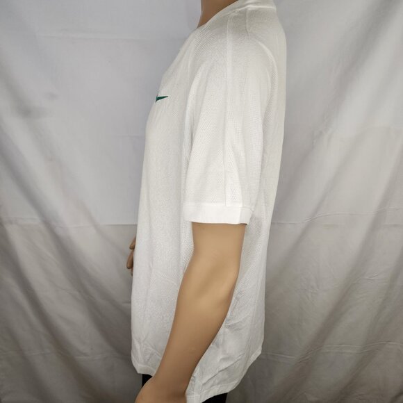 Nike Men’s Rafa Dri-FIT ADV Short-Sleeve Tennis Knit Top Shirt Men XL FD5409-100 - Picture 3 of 11